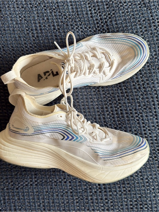 APL Shoes - APL White Streamline Sneakers